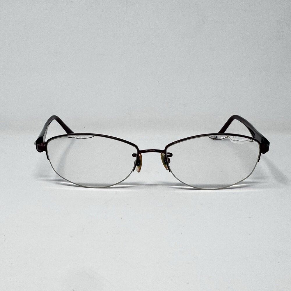 Vera Wang VA02 BU Burgundy Rhinestone Eyeglass Frames Only 53-15-138